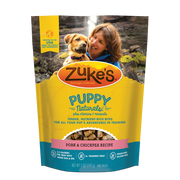 Zukes Puppy Naturals Grain Free Pork and Chickpea Dog Treats
