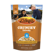 Zukes Crunchy Naturals Baked with Pumpkin and Sweet Potato 10s Dog Treats