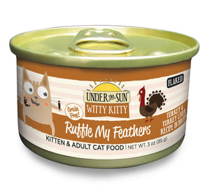 Canidae Under the Sun Witty Kitty: Ruffle My Feathers Grain Free Chicken and Liver Flaked Canned Cat Food