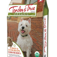 Tender & True Grain Free Organic Turkey and Liver Recipe Dry Dog Food