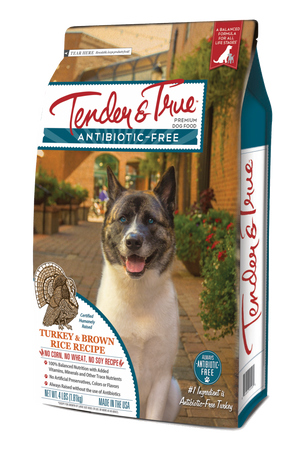 Tender & True Antibiotic-Free Turkey and Brown Rice Recipe Dry Dog Food