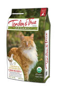 Tender & True Grain Free Organic Chicken and Liver Recipe Dry Cat Food