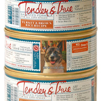 Tender & True Antibiotic-Free Turkey and Brown Rice Recipe Canned Dog Food