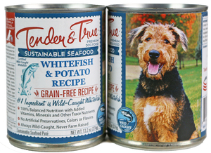 Tender & True Grain Free Ocean Whitefish and Potato Recipe Canned Dog Food