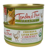 Tender & True Grain Free Organic Chicken and Liver Recipe Canned Cat Food