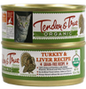 Tender & True Grain Free Organic Turkey and Liver Recipe Canned Cat Food