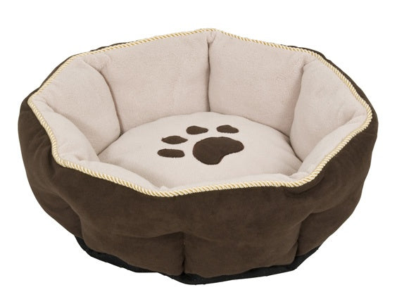 Aspen Pet Sculptured Round Pet Bed