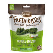 Merrick Fresh Kisses Grain Free Coconut Oil and Botanicals Extra Small Dental Dog Treats