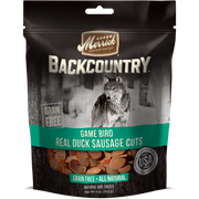 Merrick Backcountry Game Bird Grain Free Real Duck Sausage Cuts Dog Treats