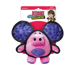 KONG Ballistic Ears Pig Dog Toy