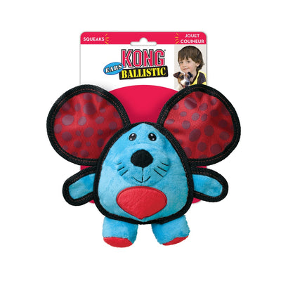 KONG Ballistic Ears Mouse Dog Toy