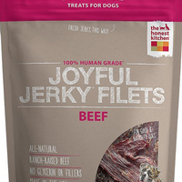 The Honest Kitchen Grain Free Joyful Jerky Beef Filets Dog Treats