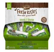 Merrick Fresh Kisses Grain Free Coconut Oil and Botanicals Extra Small Dog Treat Box