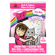 Weruva BFF Oh My Gravy Date Nite Grain Free Duck and Salmon in Gravy Wet Cat Food Pouch