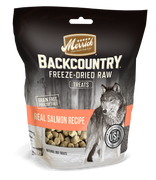Merrick Backcountry Freeze Dried Grain Free Real Salmon Recipe Dog Treats
