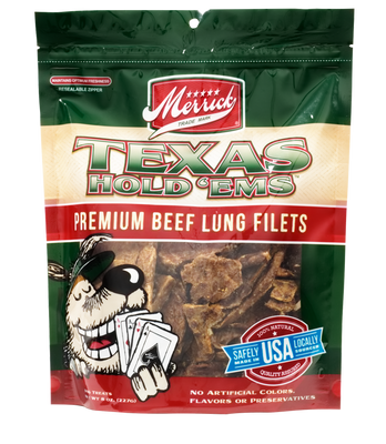 Merrick Texas Hold'Ems Beef Lung Dog Treats