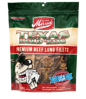 Merrick Texas Hold'Ems Beef Lung Dog Treats