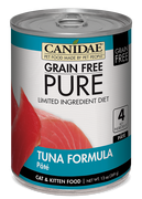 Canidae Grain Free PURE Limited Ingredient Diet Tuna Recipe Canned Cat Food