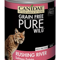 Canidae Grain Free PURE Wild Rushing River Salmon Pate Canned Cat Food