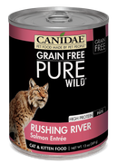 Canidae Grain Free PURE Wild Rushing River Salmon Pate Canned Cat Food