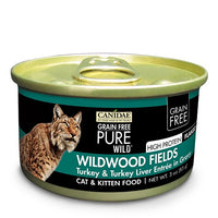 Canidae Grain Free PURE Wild Wildwood Fields Turkey and Turkey Liver Canned Cat Food