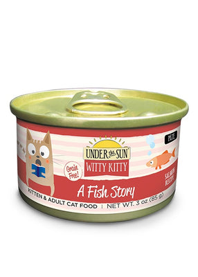 Canidae Under the Sun Witty Kitty: A Fish Story Grain Free Salmon Pate Canned Cat Food