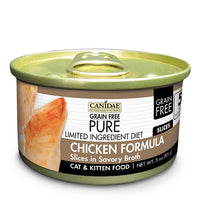 Canidae Grain Free PURE Limited Ingredient Diet Chicken Slices in Broth Recipe Canned Cat Food
