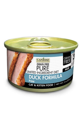 Canidae Grain Free PURE Limited Ingredient Diet Duck Pate Canned Cat Food