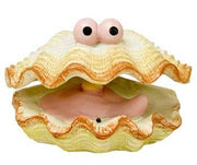 Blue Ribbon Pet Products Exotic Environments Bubbling Action Clam Aquarium Ornament