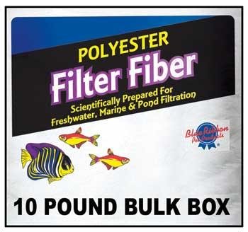 Blue Ribbon Pet Products ABLPLY10 Polyester Floss Bulk Filter Media, 10-Pound