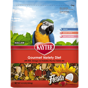 Kaytee Fiesta Macaw Food 4.5 Pound