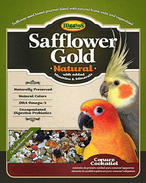 CoHiggins Safflower Gold Conure/Cockatiel 25lb