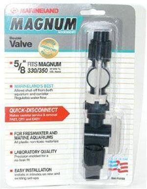 Marineland Magnum Quick Disconnect Double Valve 5/8" 1 pk (PA0588)