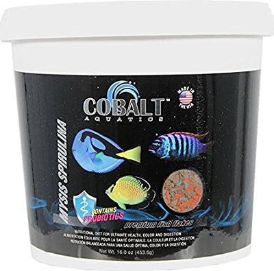 Cobalt Mysis Spirulina Flake Mini 16 oz