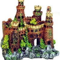 Exotic Environments Medieval Castle Aquarium Ornament 7-1/2-Inch by 5-Inch by 7-Inch