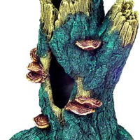 Exotic Environments Hollow Tall Tree Trunk Aquarium Ornament