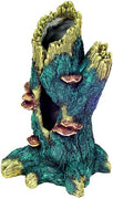 Exotic Environments Hollow Tall Tree Trunk Aquarium Ornament