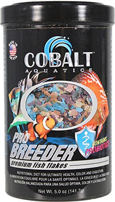 Cobalt Pro Breeder Fish Flake 5 oz