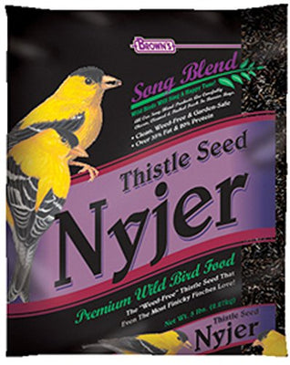 F.M. Brown's Song Blend Thistle Nyjer Seed 10 lb.