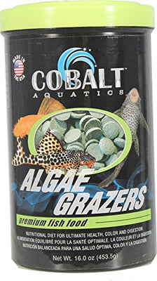 Cobalt Algae Grazer Fish Food 16 oz