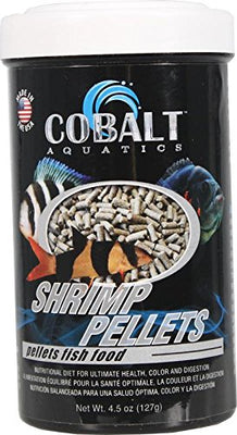 Cobalt Shrimp Pellet Fish Food 4.5 oz
