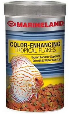 Marineland Color-Enhancing Tropical Flakes Fish Food .78oz