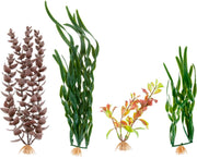 Marineland Tall Plastic Plant Assortment A3 4pk