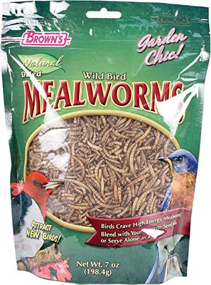 F.M. Brown's Garden Chic! Wild Bird Mealworms 7 oz