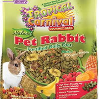 F.M. Brown’s Tropical Carnival Natural Rabbit Food 4 lb