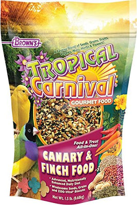 F.M. Brown’s Tropical Carnival Canary/Finch Food 1.5lbs