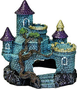 BLUE RIBBON PET PRODUCTS 030157016555 Exotic Environments Hobbit Castle Blue