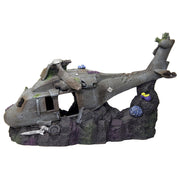 Blue Ribbon Resin Ornament - Sunken Helicopter 12"