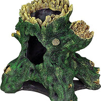 Exotic Environments Hollow Tree Stump Aquarium Ornament