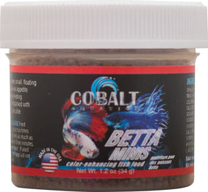 Cobalt Betta Mini Floating Pellets 1.2 oz